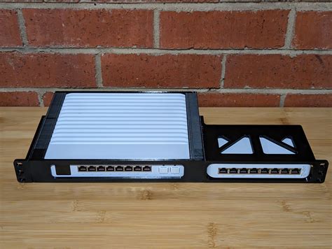 Rack mount for Ubiquiti Unifi Enterprise Switch 8 PoE and Switch Lite ...