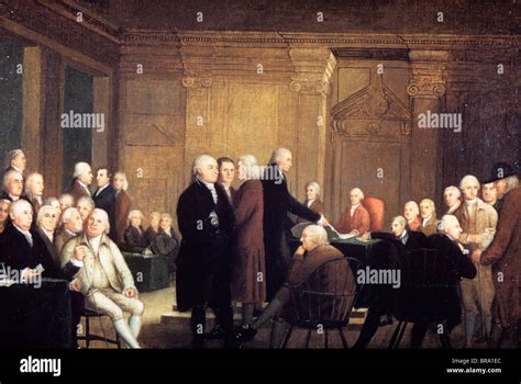 PAINTING OF FIRST CONTINENTAL CONGRESS VOTING FOR INDEPENDENCE FREEDOM ...