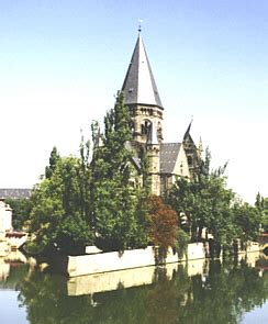 Metz Le Temple Protestant Neuf