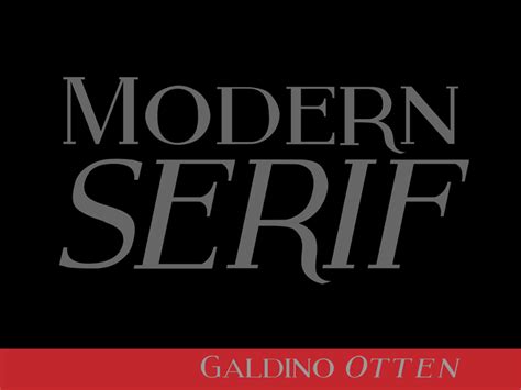 Modern Serif Font | dafont.com