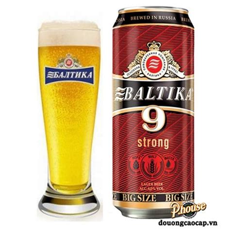 Bia Baltika 9 8% - Lon 900ml - Thùng 12 Lon | Bier, Speciaal bier