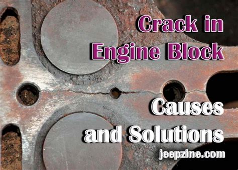 How to Identify and Fix a Crack in an Engine Block