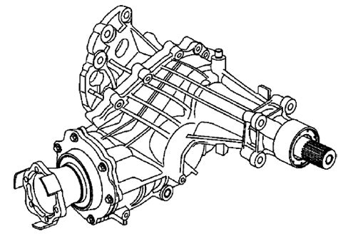 Buick Enclave Description And Operation Transfer Case