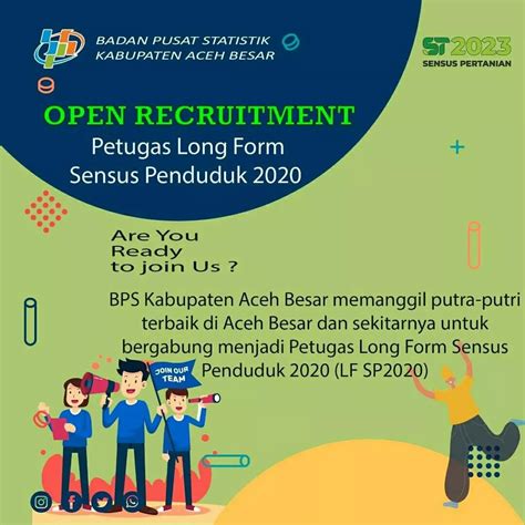 Badan Pusat Statistik Bps Kabupaten Aceh Besar Loker Banda Aceh