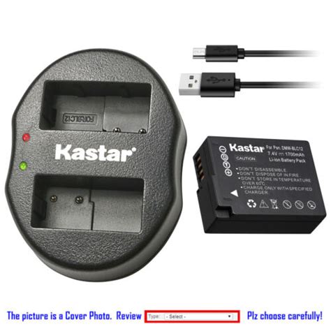 Kastar Battery Dual Charger For Panasonic Dmw Blc Blc E Dmw Blc Gk