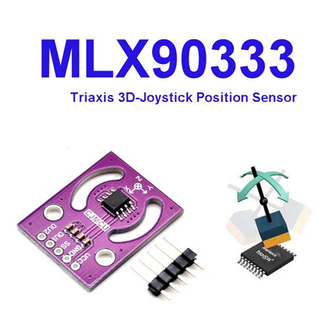 MCU-93 MLX90333 3D Handle Joystick Sensor Module Absolute, 46% OFF