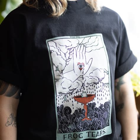 Frog Tears T-Shirt from Ritual Dyes - Ritual Dyes