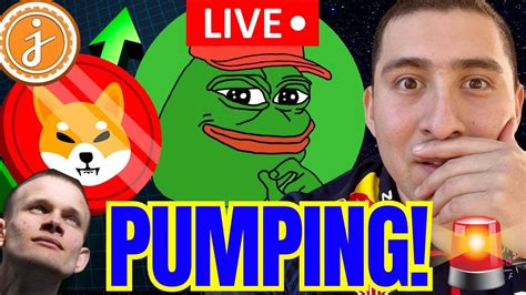 PEPE COIN PUMPING JASMY SHIBA INU COIN LIVE CRYPTO NEWS YouTube