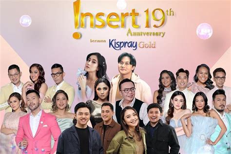 Jadwal Acara Trans Tv Rabu Juli Hut Insert Anniversary Th