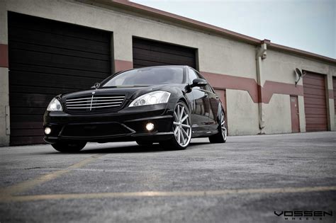 All-black Mercedes S63 AMG Boasting a Set of Gorgeous Vossen Rims ...