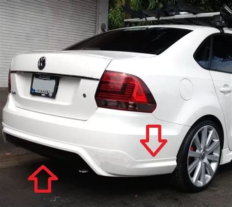 Spoiler Trasero Lip Faldon Vw Vento En Venta En Iztapalapa