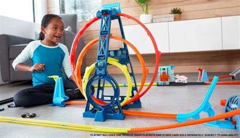 Hot Wheels Track Builder Unlimited Triple Loop Kit Wholesale