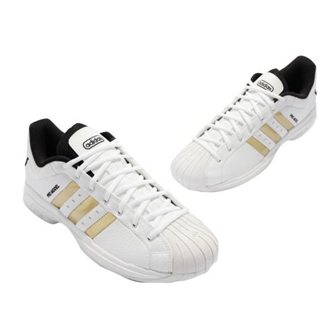 Adidas Pro Model 2g Low Footwear White Gold Metallic H68060