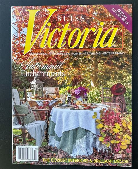 Victoria Bliss Magazine October 2021 Singe Issue Special Autumn Issue