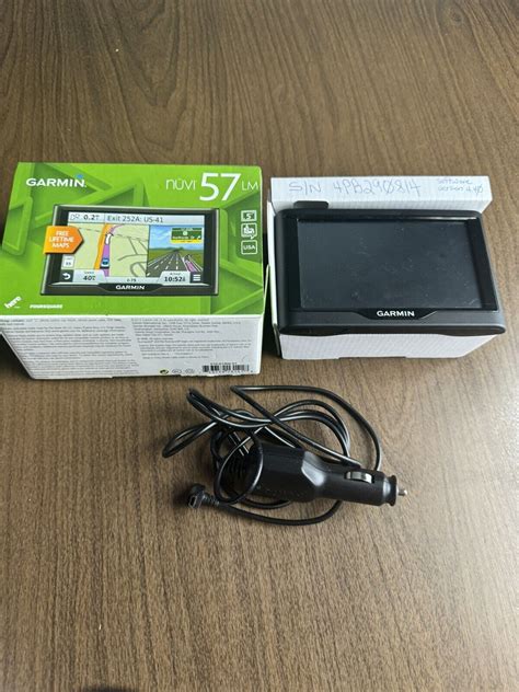 L Garmin Nuvi Lm Touchscreen Gps Navigation System Bundle Ebay