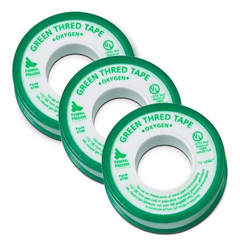 Buy Oila Green Ptfe High Density Thread Tape For Oxygen To