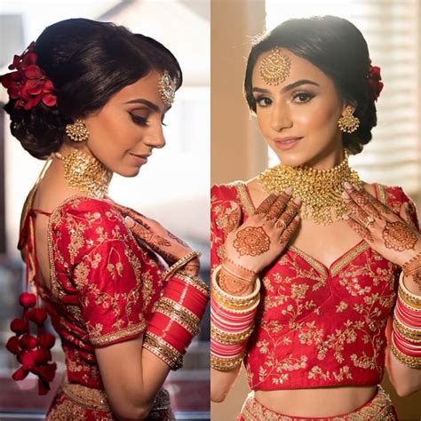 19 Dazzling Real Brides That Slayed In The Nude Makeup Look