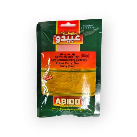 Abido Sweet Curry Spice Grams Mazzag