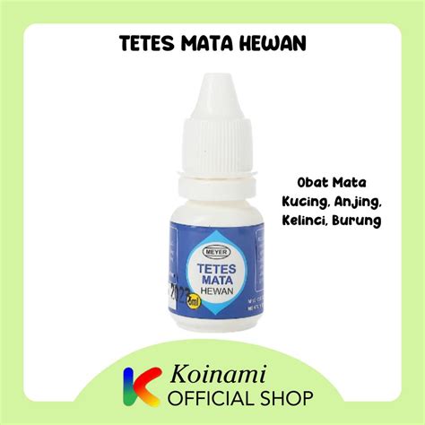 Jual TETES MATA HEWAN MEYER OBAT MATA KUCING ANJING KELINCI BURUNG