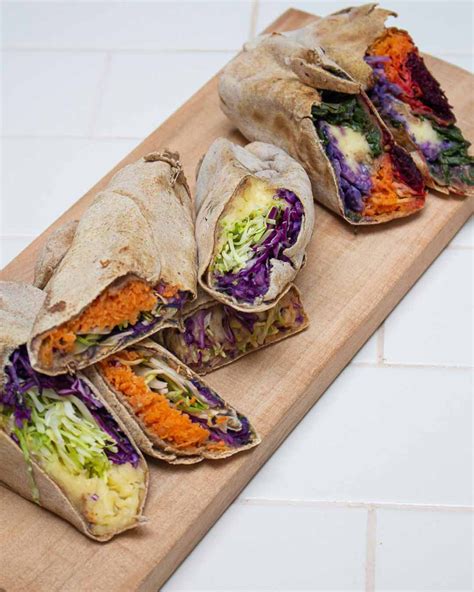 WRAPS VEGETARIANOS Cocineros Argentinos