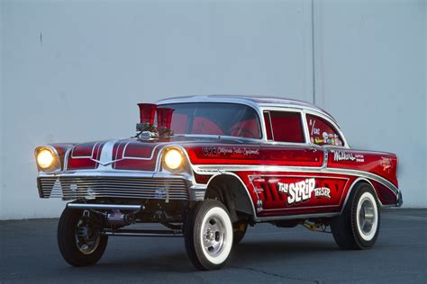 56 Chevy Gasser Hot Rods Cars Custom Muscle Cars Dragsters