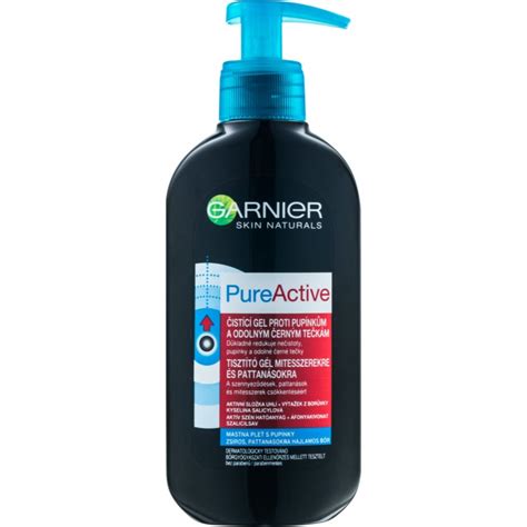 GARNIER PURE ACTIVE Gel De Limpeza Anticravos Notino Pt