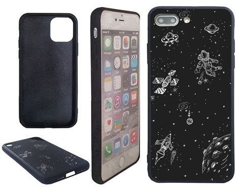 Planets Galaxy Space Astronaut Tempered Glass Fundas De Etsy Espa A