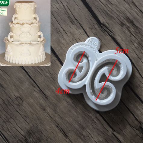 Buy Diy European Style Lace Fondant Moldcandy Molds