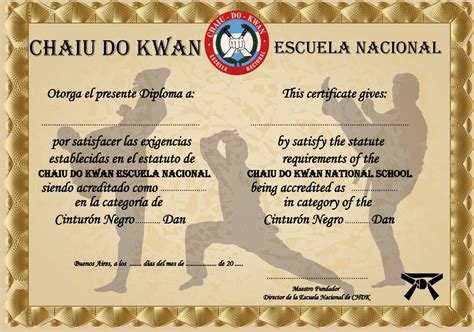 Taekwondo certificate templates for trainers students inspiring designs ...