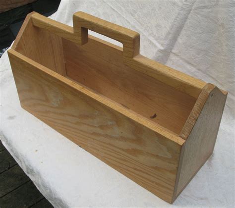 Oak Tool Tote Wood Boxes Tool Tote Wood