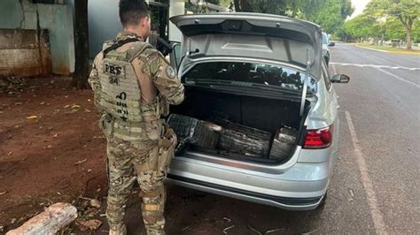 Carro Roubado Kg De Maconha Interceptado Pela Prf Em Gua Ra