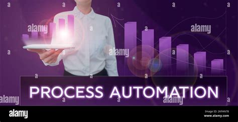 Writing Displaying Text Process Automation Concept Meaning The Use Of