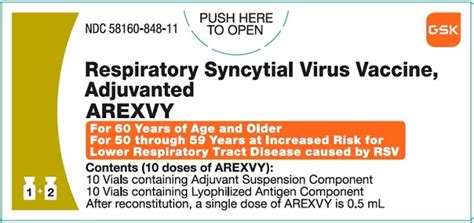 Arexvy Package Insert Prescribing Information Drugs