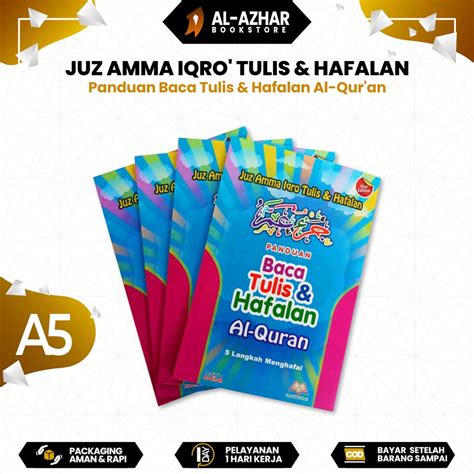 Jual Buku Anak Baca Tulis Hafalan Juz Amma Iqro Tulis Metode Follow