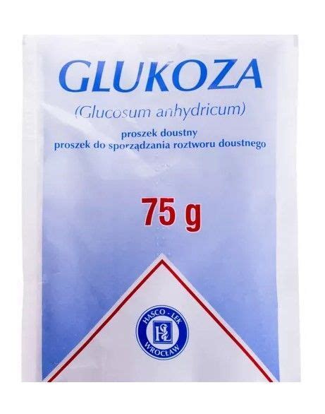 Glukoza Hasco Proszek Lek Krzywa Cukrowa Diabetycy Hipoglikemia