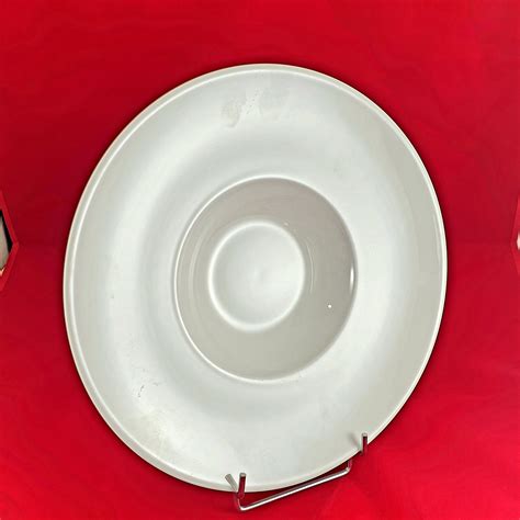 Garden Party Locations Porcelaine Blanche Assiette