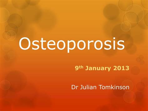 Ppt Osteoporosis Powerpoint Presentation Free Download Id 2638572