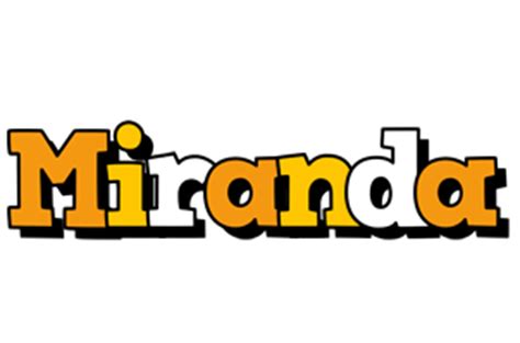 Miranda Logo | Name Logo Generator - Popstar, Love Panda, Cartoon ...