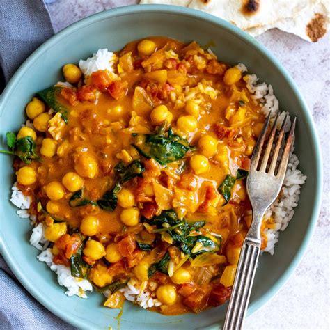 Chickpea Spinach Curry