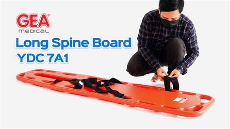 Long Spine Board Gea Ydc 7a1 Papan Tandu Darurat Youtube