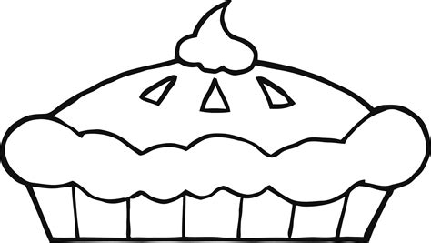 Pumpkin Pie Drawing at GetDrawings | Free download