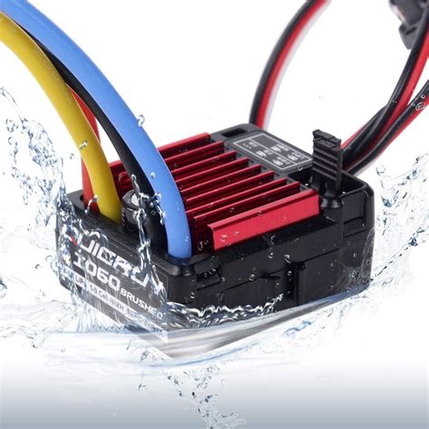 Amazon RC Model Car QUICRUN 1060 60A Waterproof Brushed ESC Speed