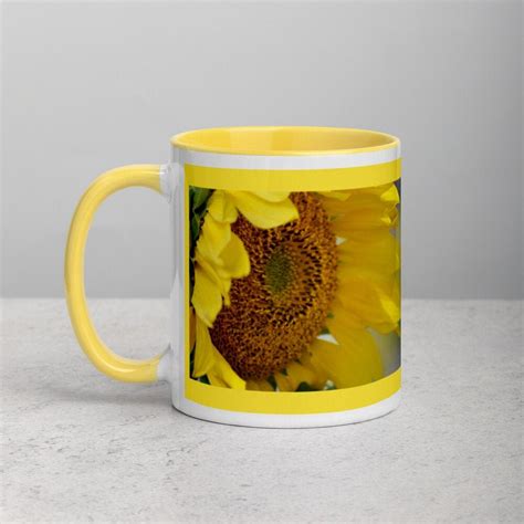 Sunflower Coffee Mug Sunflower Photo Mug Sunflower Gifts - Etsy