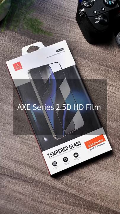 Xundd [original] Axe Hd Clear Full Adhesive 9h Hardness Tempered Glass For Xiaomi Redmi Note 13