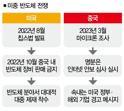 반도체 전쟁과 그 바깥의 전투 尹의 기로