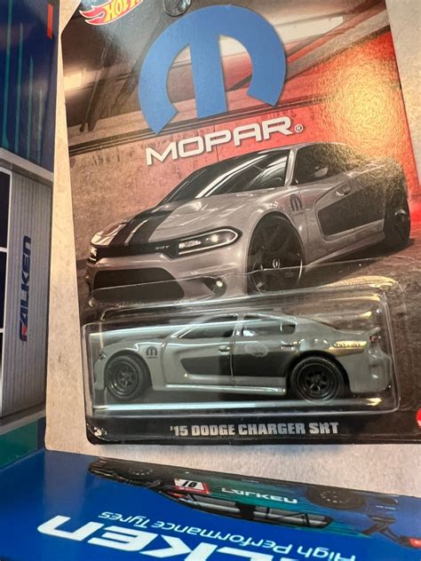 Hot Wheels Dodge Charger Srt Mopar Series Grey Black Real Etsy