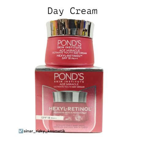 Pond S Age Miracle Hexyl Retinol Day Cream Shopee Philippines