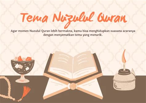 Ide Tema Acara Kegiatan Nuzulul Quran Terbaru Dan Kekinian