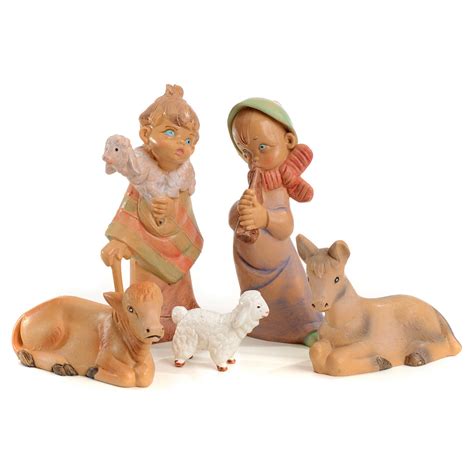 Presepe Baby Cm Fontanini Resina Statuine Vendita Online Su Holyart