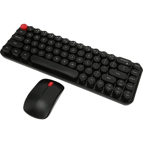 R Tro Compact Touches Combo Clavier Souris Sans Fil Ensemble